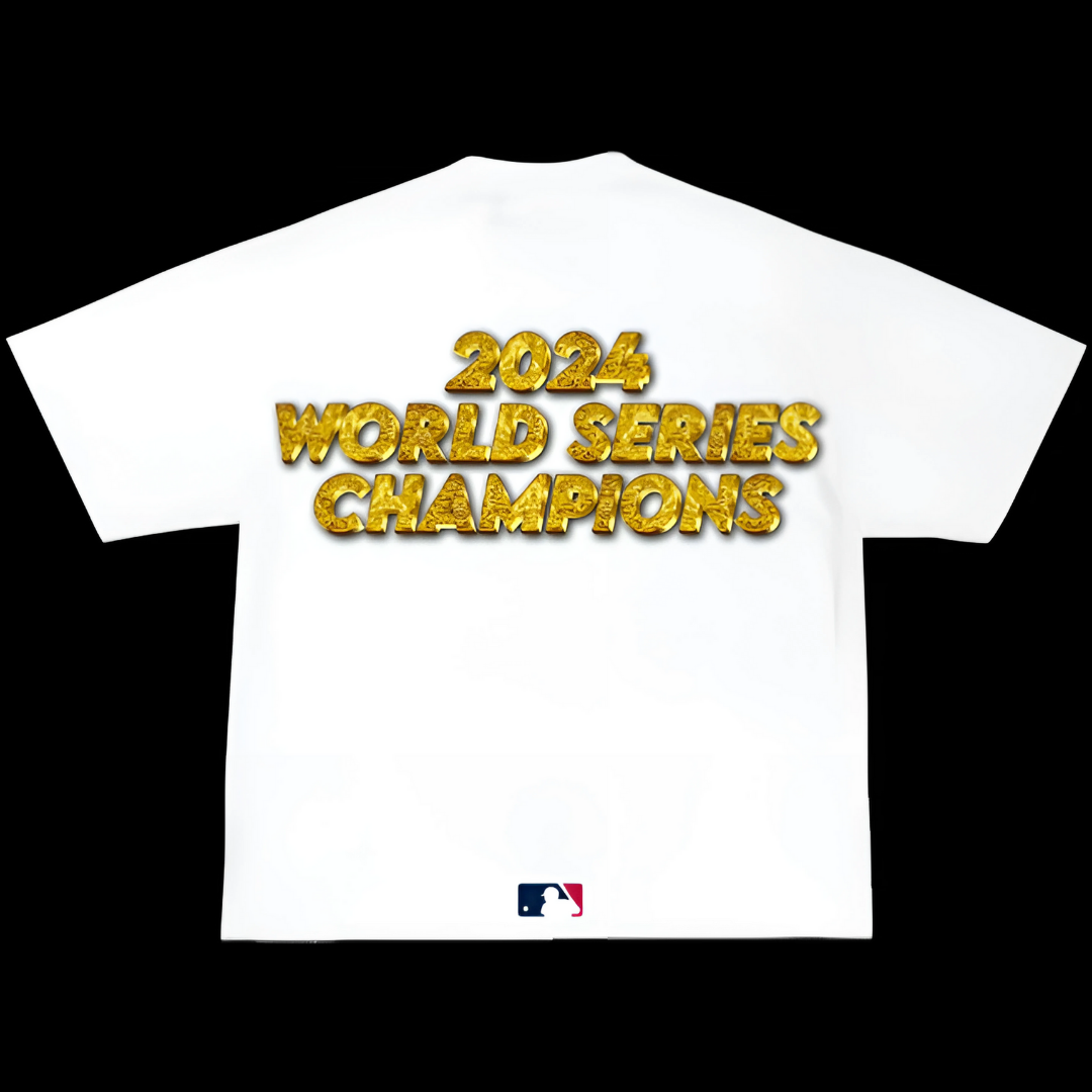 2024 WORLD SERIES CONFETTI TEE - WHITE