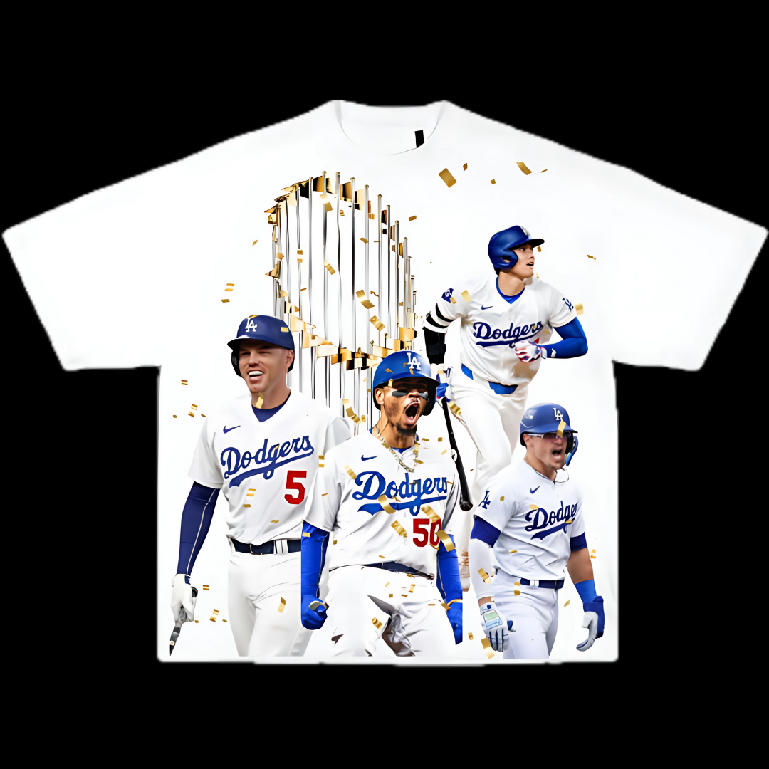 2024 WORLD SERIES CONFETTI TEE - WHITE